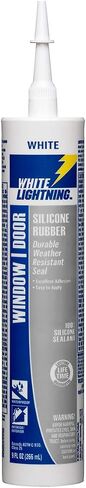 W31111010 Silicone Rubber Window & Door Sealant, Clear, 10 fl. oz. in Saudi Arabia
