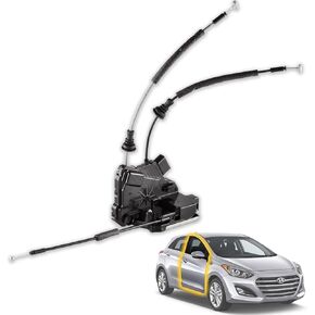 Front Left Driver Side Door Lock Actuator Assembly Compatible for Hyundai Elantra 2011-2016 Door Latch Actuator, Replace# 81310-3X030 in Saudi Arabia