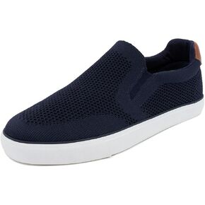 Nautica Men's Slip-On Sneakers – Breathable Knit Casual Walking Shoes, Lightweight Comfort Fashion Loafers - Kotor in Saudi Arabia