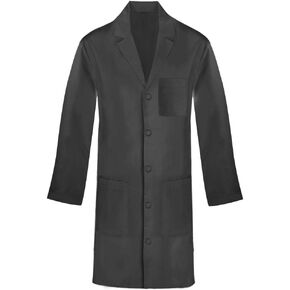 HeedFit Unisex Lab Coat – Snap Front, 40" Length, Professional Fit in Saudi Arabia