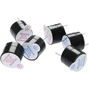 3V/5V/12V Active Buzzer Kit Magnetic Long Continous Beep Tone Alarm Ringer 12x9.5mm Mini Active Piezo Buzzers in Saudi Arabia