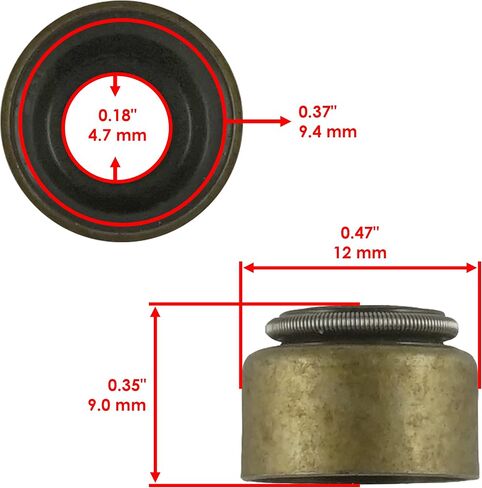 Caltric Exhaust Valve Kit compatible with Yamaha Big Bear 400 YFM400 2x4 4x4 2000 2001 2002 2003 2004-2012 in Saudi Arabia