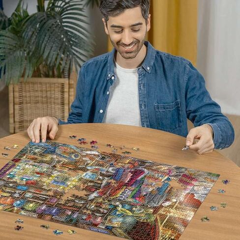 Ravensburger Aimee Stewart خلف الكواليس 1000 قطعة بانورامزو للألغاز للبالغين والأطفال الذين تتراوح أعمارهم بين 12 عامًا in Saudi Arabia