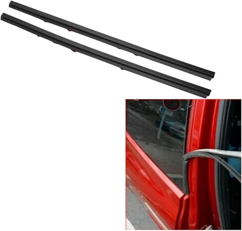 Car Left+Right Rear Quarter Side Window Glass Seal 8200341503 in Saudi Arabia