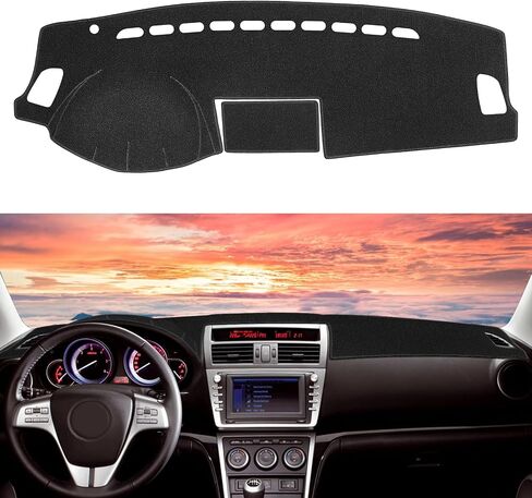 Dash Cover Mat Custom Fit for Mazda 6 2009 2010 2011 2012 2013 Dashboard Mats Dash Carpet Protector in Saudi Arabia