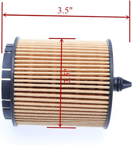 iFJF PF457GO Oil Filter Element Replacement for Bui-ck Regal 2.4L 2011-2017 Chevy Cobalt 2.2L 2005-2010 GMC Terrain 2.4L 2010-2017 Replaces 19260345 PF2244G PF456G(Set of 6) in Saudi Arabia