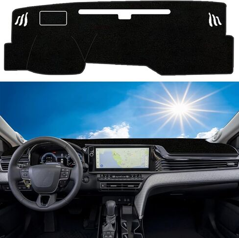Rifoda for Camry Dash Cover ملاءمة لتويوتا كامري 2025 2026 ديكور داخلي غير لانزلاق دكلة Sunshade Glar in Saudi Arabia