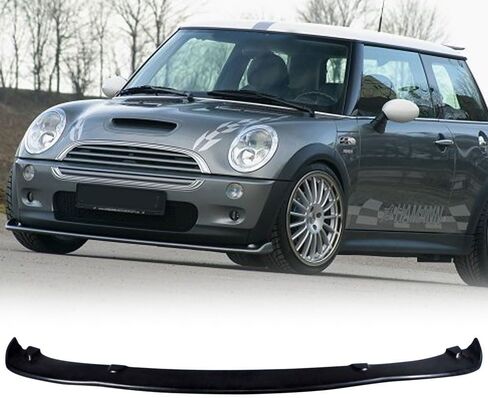 الشفة الأمامية المصد الأمامية متوافقة مع 2002-2006 Mini Cooper S ، Type Type H Style Poly-Arethane PU Guard Protectioner تحت SPOILER Chin بواسطة Ikon Motorsports ، 2003 2005 in Saudi Arabia