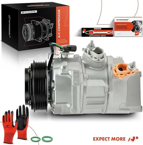 A-Premium Air Conditioner AC Compressor with Clutch Compatible with Ford F-150 F150 2018-2021 3.0L, F-150 2021 5.0L in Saudi Arabia