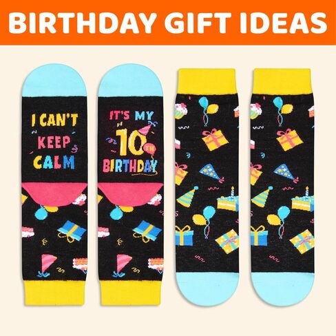 جوارب أفكار هدايا عيد الميلاد السادس من HAPPYPOP - هدايا للفتيات والأولاد بعمر 6 سنوات، هدايا للأطفال بعمر ست سنوات، هدايا للأطفال بعمر 6 سنوات in Kuwait