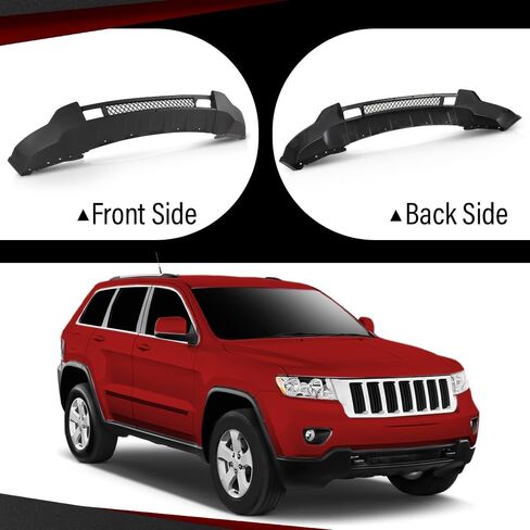 Front Pumper Valance متوافق مع Jeep Grand Cherokee 4-Door 2011-2013 68078270AB ، CH1095118 ، 615343305653 in Kuwait