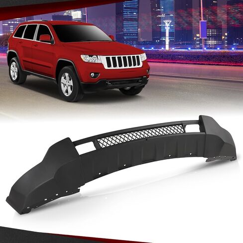 Front Pumper Valance متوافق مع Jeep Grand Cherokee 4-Door 2011-2013 68078270AB ، CH1095118 ، 615343305653 in Kuwait