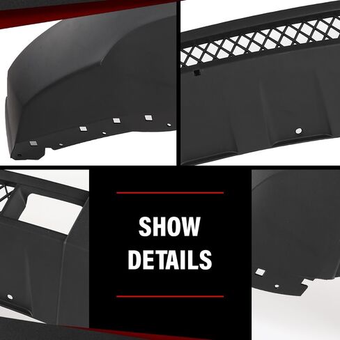 Front Pumper Valance متوافق مع Jeep Grand Cherokee 4-Door 2011-2013 68078270AB ، CH1095118 ، 615343305653 in Kuwait