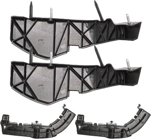 1 Pair 68024342AD Bumper Bracket Cover and Bumper Support Brackets, Replacement for Dodge Challenger 2015 2016 2017 2018 2019 2020 2021, Replaces 68375013AA in Saudi Arabia