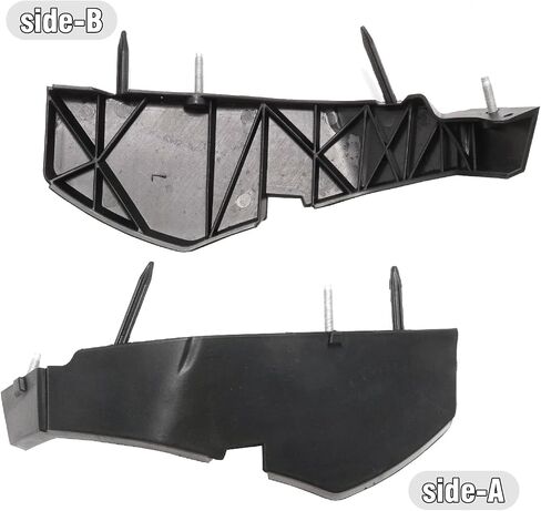 1 Pair 68024342AD Bumper Bracket Cover and Bumper Support Brackets, Replacement for Dodge Challenger 2015 2016 2017 2018 2019 2020 2021, Replaces 68375013AA in Saudi Arabia