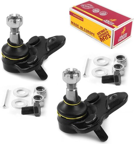 Metrix Premium Chassis Parts-2 pc jot joint joint jost lower front fits 94-05 Toyota Celica ، 01-05 RAV4 ، 96-08 Corolla ، 01-03 Prius ، 96-97 Geo Prizm ، 98-02 Chevrolet Prizm ، K90309 ، Made in Europe in Saudi Arabia