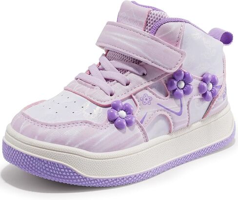Babaya Girls Running Shoes Kids Tennis Athletic Sneakers مريحة خفيفة الوزن أحذية المشي غير قابلة للانزلاق in Kuwait