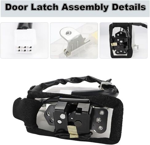 Rear Tailgate Latch Actuator Trunk Latch Compatible with Toyota Sequoia 2008-2021 Back Hatch Power Door Lock Assembly Replacement for 69110-0C041 69110-0C040 69110-0C042 in Saudi Arabia