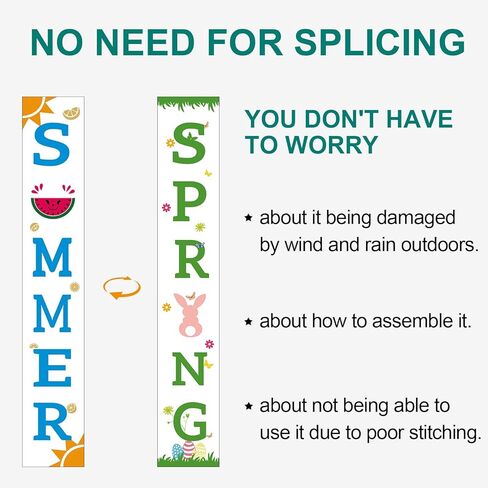 علامة ترحيب لعيد الميلاد على الوجهين للشرفة الأمامية، 47.2 بوصة خشبية في الهواء الطلق طويلة القامة علامة ترحيب رأسية كبيرة للباب الأمامي لوحات الشرفة الدائمة ديكور، خارج ديكورات المنزل في ساحة الخريف والشتاء المرح in Kuwait