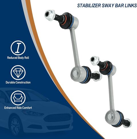 Bront Stabilizer Sway Bar Links for Ford Edge 2007 2008 2008 2010 2011 2012 2013 2014 for Lincoln MKX 2007 2008 2008 2010 2012 2013 2014 in Kuwait