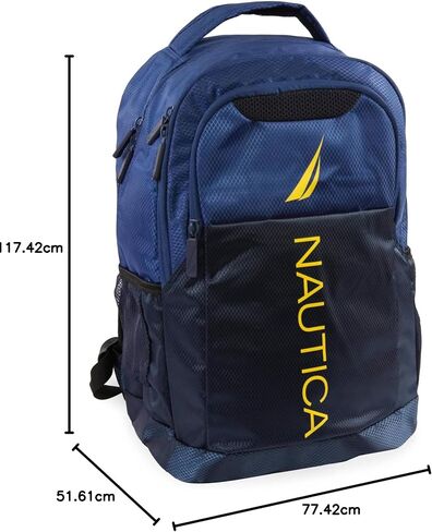 NAUTICA Backpack, Blue Navy, 18" in Saudi Arabia