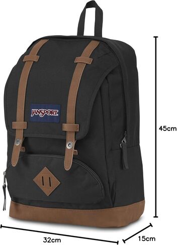 JANSPORT Cortlandt, Black, One Size in Saudi Arabia