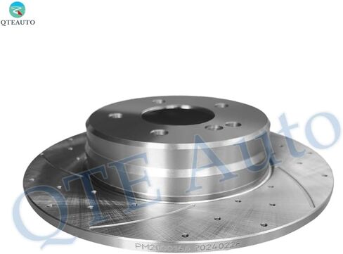 PM Auto Rear Drilled Slotted Brake Disc Rotors For 2005-2011 Mercedes-Benz SLK350 Base in Saudi Arabia