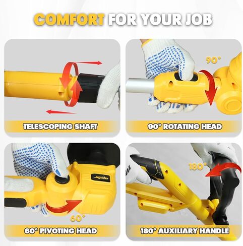 4 Packs Replacement Brush Heads for Mellif Spin Scrubber, 2-Pack 4.5’’ & 2-Pack 5.6’’ Hard Bristle Brush, Multi-Surface Cleaning, Easy Installation in Kuwait