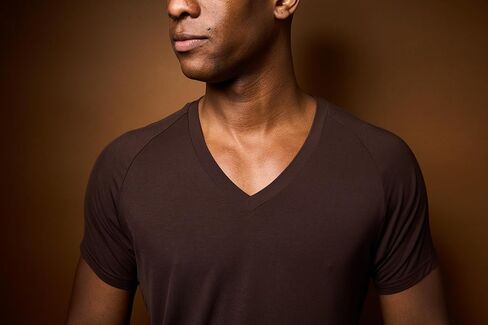 Mr. Davis Men's Bamboo Viscose Traditional Cut V Neck - Stylish Undershirts with Stretch Fabric for a 3 Pack in Kuwait