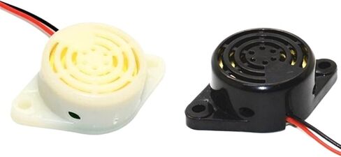 SFM-27 White DV-24V Universal Continous Beep Active Buzzer SFM-27(Black) in Saudi Arabia