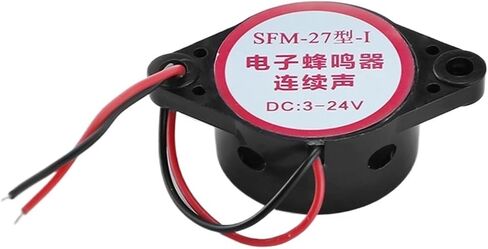 SFM-27 White DV-24V Universal Continous Beep Active Buzzer SFM-27(Black) in Saudi Arabia