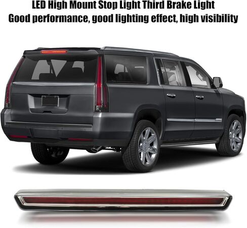 GearUp 923-117 LED High Mount Stop Light Third Brake Light for GMC Yukon XL&Cadillac Escalade ESV 2015-2020 Replace 22783103, 22803028 in Saudi Arabia