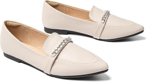 Women Loafers, Pointed Toe Women’s Flats, Slip on Loafers for Women Comfort Ballet Flats Shoes for Office Work in Saudi Arabia