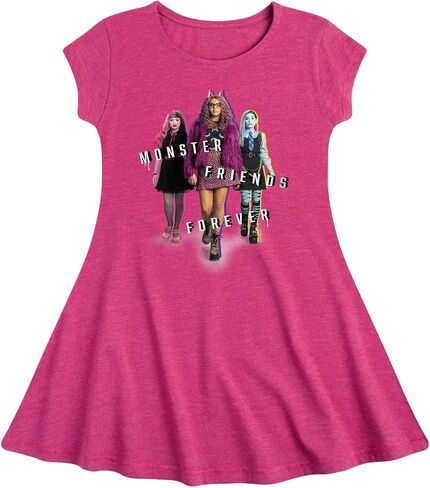 Monster High - Frankie ، Draculaura ، & Clawdeen M.F.F - Toddler & Youth Girls Flare in Saudi Arabia