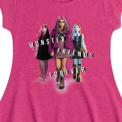 Monster High - Frankie ، Draculaura ، & Clawdeen M.F.F - Toddler & Youth Girls Flare in Saudi Arabia