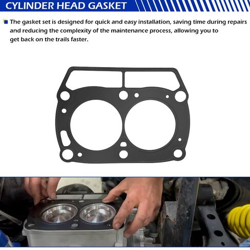 Top End Cylinder Gasket Kit for Polaris Ranger 800 XP, RZR S 4 800 2011-2017 OEM#5413874 5254357 5247360 in Saudi Arabia