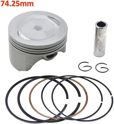 Motorcycle Parts Size 74mm ~ 75.50mm Piston Ring Suitable For XG250 Tricker250 2004-2007 XG 5XT-11631-00(Oversize75 (74.75)) in Saudi Arabia