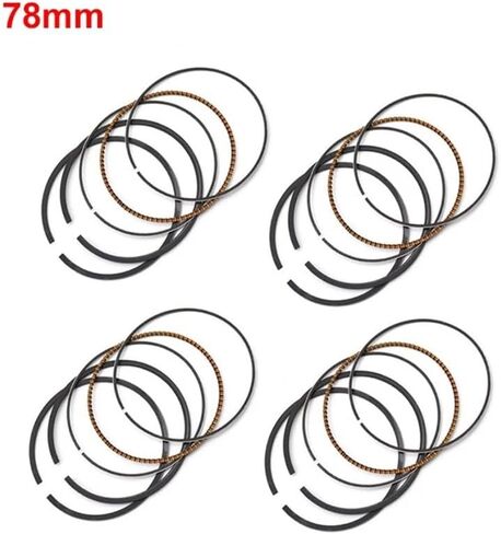 1/4 Set Motorcycle 77~78mm Piston Ring Suitable For FZ1-N FZ1 FZ1000 YZF-R1 R1 YZF1000 PZ50W RPZ50MP RT50FX PZ50FXW(1Sets (77)) in Saudi Arabia