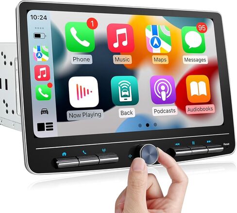 Android Car Stereo Radio for Dodge Ram 1500 2500 3500 2013-2018 with Wireless Carplay Wireless Android Auto, 8 Core 9 Inch Touchscreen Head Unit with Bluetooth/WiFi/DPS/EQ Backup Camera(2+32G) in Kuwait