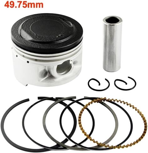 1/2 مجموعة دراجة نارية 49 مم ~ 50 مم حلقات مكبس لـ XV250 XC125 Cygnus (Kit Kit 49mm) in Saudi Arabia