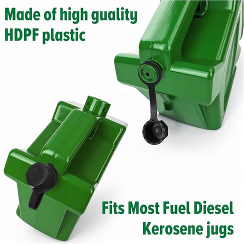 4 Pcs Gas Can Caps, Gas Can Vent Caps, Fuel Replacement Cap, Leak-Proof Screw Cap for Diesel Kerosene Jugs, Universal Fit for Most Fuel Containers in Saudi Arabia