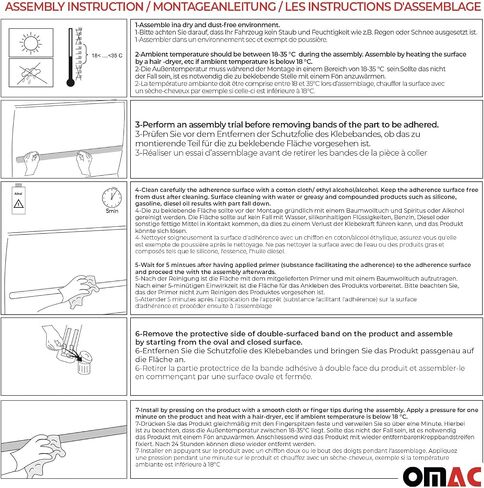 غطاء غطاء الوقود OMAC وأغطية غطاء المرآة المحددة لـ RAM Promaster City 2015-2022 S.Steel in Saudi Arabia