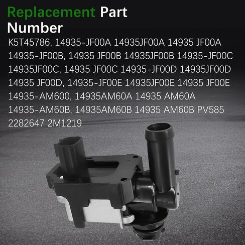 14935JF00A VAPOR CANISTER PURGE VALVE FIT for Infiniti EX35 FX35 FX45 G35 Q50 for Nissan Altima Armada for Frontier Pathfinder ، Evap Vapor Canister Valve #K5T45786 14935JF00B 14935JF00C in Saudi Arabia
