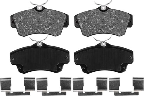 Detroit Axle - مجموعة الفرامل الأمامية لعام 2001-2010 Chrysler PT Cruiser Brakes Brakes Rotors 2002 2003 2004 2005 2007 2007 2009 2009 Ceramic Brake Pads in Kuwait