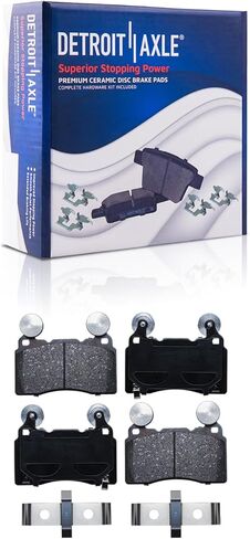Detroit Axle - Brake Kit for 6.2L 11-15 Chevy Camaro Drilled & Slotted Brakes Rotors 2011 2012 2013 2014 2015 Ceramic Brake Pads Replacement : 13.98" inch Front Rotor and 14.37" inch Rear Rotor in Saudi Arabia