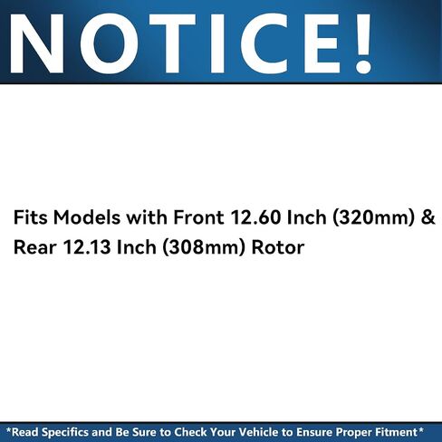 Detroit Axle - مجموعة الفرامل لـ Infiniti G35 M35 M45 EX35 G25 G37 QX50 Q40 350Z 370Z بديل محفور بالقرص محفر دوارات فرامل سيراميك: الأمامية 12.60 '& الخلفية 12.13' 'دوارات in Saudi Arabia