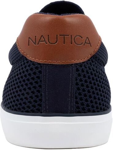 Nautica Men's Slip-On Sneakers – Breathable Knit Casual Walking Shoes, Lightweight Comfort Fashion Loafers - Kotor in Saudi Arabia