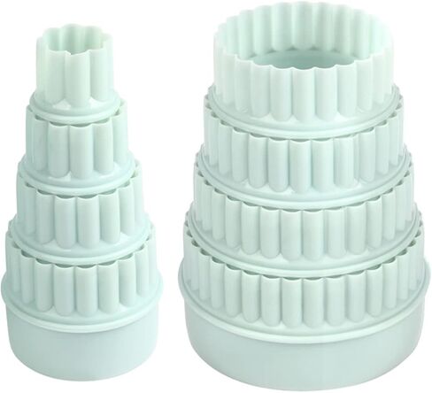 12 Pieces Display Stands for Pyrex Round Bowls Risers for Pyrex Bowls Stacker Stacking Rings for Cabinet Colorful in Kuwait