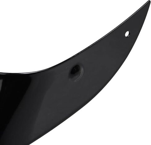 Black مضلعة الخلفية الخلفية الحاجز تقليم TRAPERING TIP لتنورة Harley Fat Boy Flstf Peace Office in Kuwait
