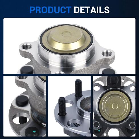 Autoround 512544 Rear Wheel Bearing Hub Assembly Compatible with Honda Accord 2013-2015 & 2018-2023, Acura TLX 2015-2020 5-Lugs Pair in Saudi Arabia